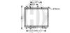 DIEDERICHS 8400005 Radiator, engine cooling